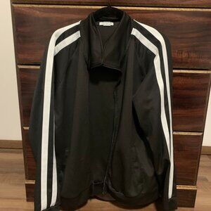 Black and White Striped Jacket